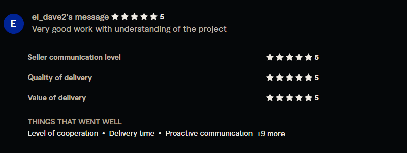 Reseña de el_dave2 - 5 estrellas