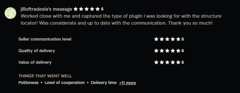 Reseña de jilloftradesia - 5 estrellas